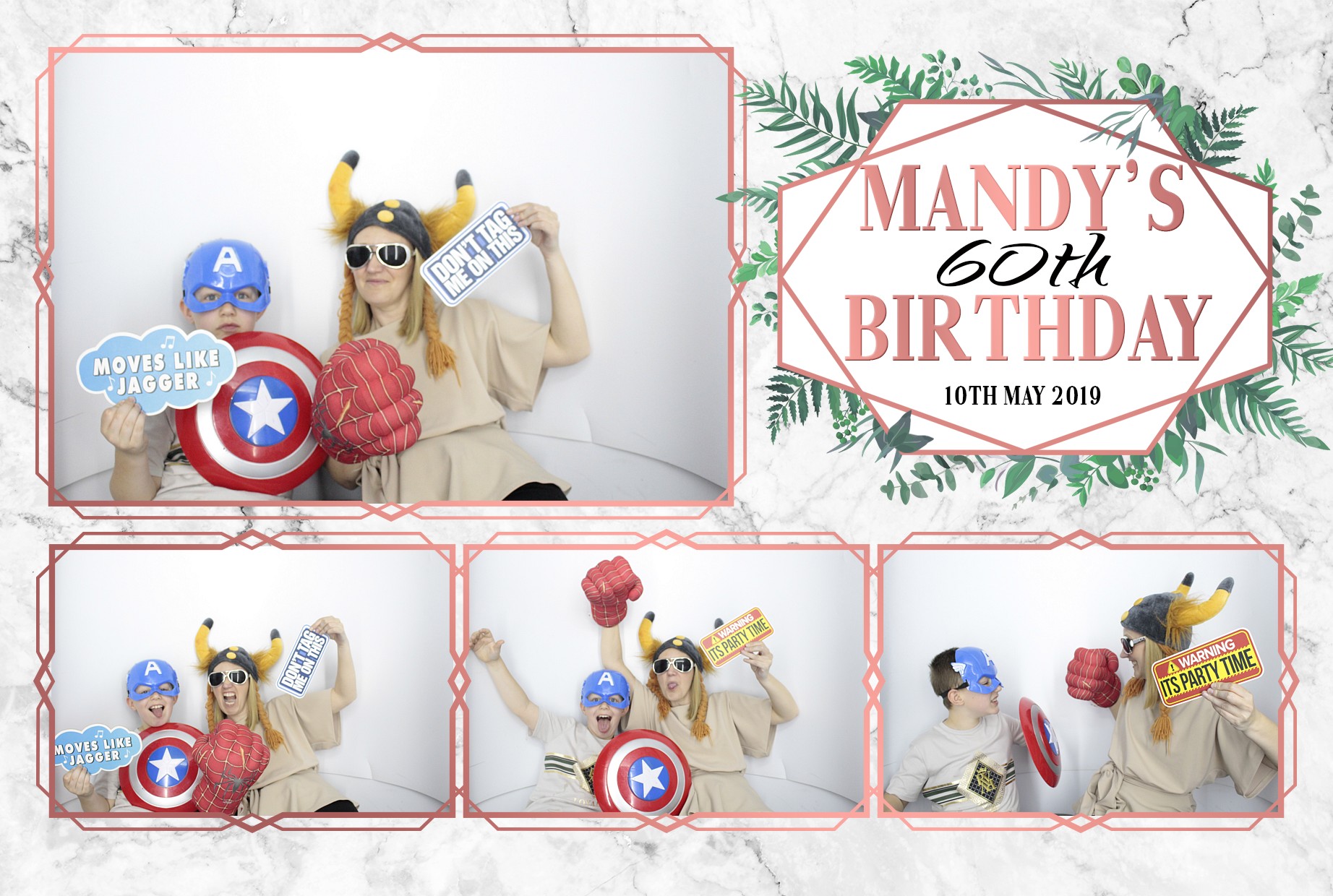 Mandy's 60th  Birthday Party | View more photos from the event at gallery.myphotoboothexperience.co.uk/u/MyPhotoBoothExperienceLtd/Mandys-60th-Birthday-Party